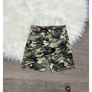 Toobydoo Boys Green Camouflage Shorts Size 18/24 Month NEW